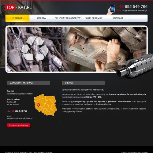 Skup katalizatorów ceny
