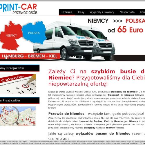 Busy do polski z niemiec