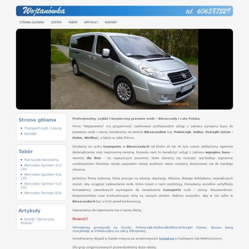 Wynajem busa z kierowcą bieszczady w Ustrzykach Dolnych