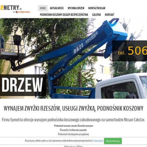 Wynajęcie podnośnika nożycowego - Rzeszów