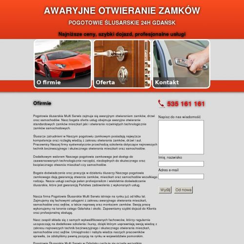 Montaż zamków - Sopot