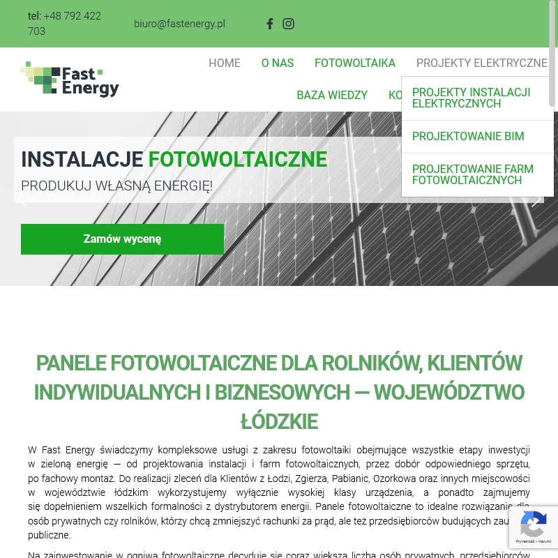 Zgierz - projektowanie instalacji elektrycznych łódź