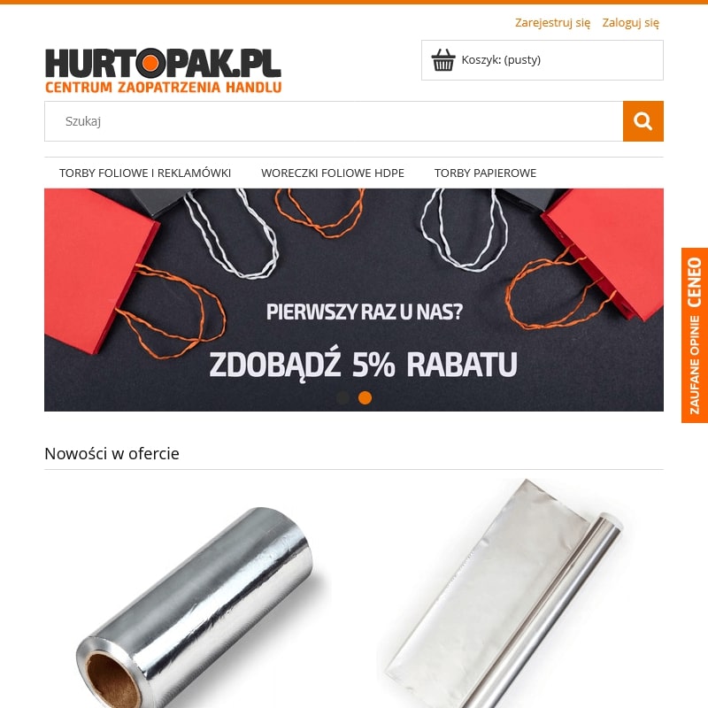 Reklamówki jednorazowe na rolce w Pile