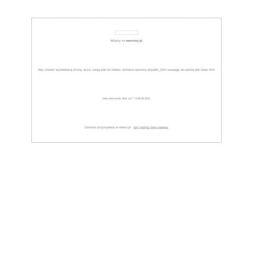 Warszawa - poradnia neuropsychologiczna