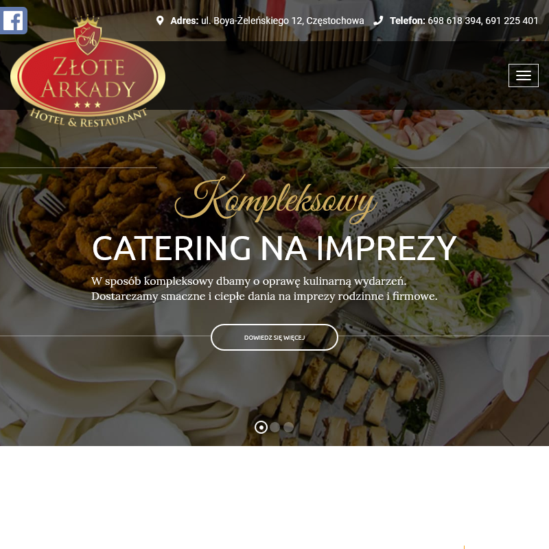 Catering na szkolenie Częstochowa