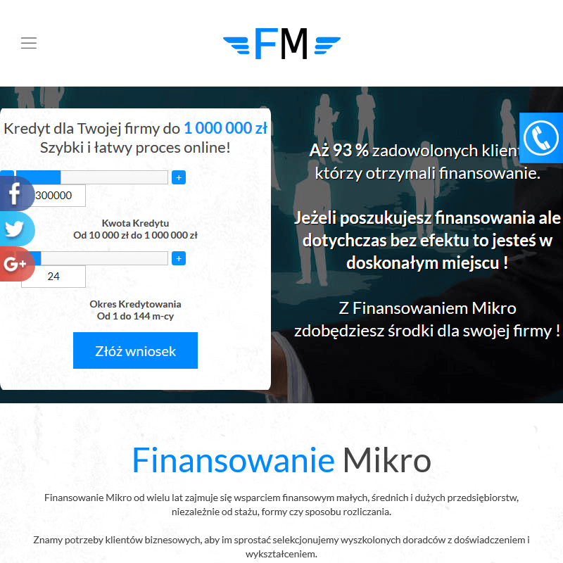 Kredyt minimum formalności