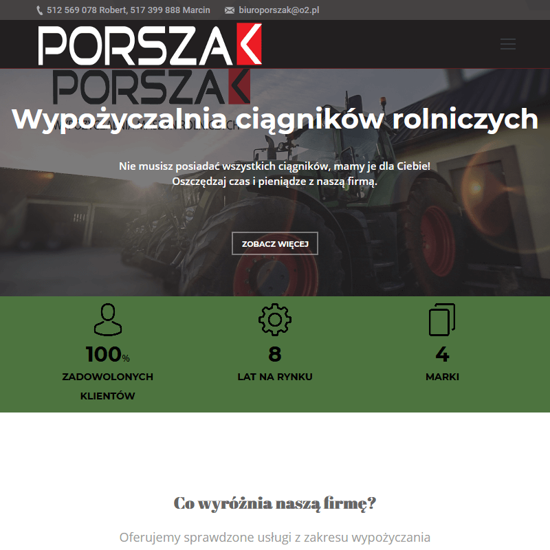 Wynajem ciągnika rolniczego kujawsko-pomorskie