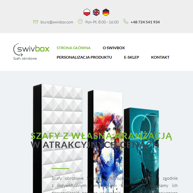 Indywidualny projekt szafy do przedpokoju